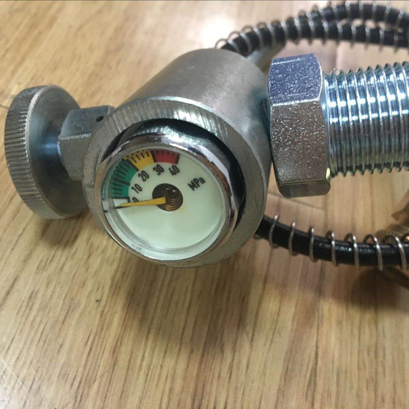 Airforce Din Fill Station For Pcp Tanks Air Fill 45# Steel Valve