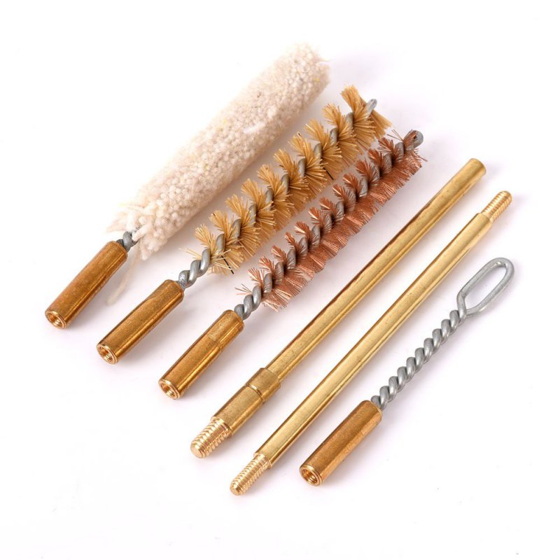 7pcs/set for Pocket Size Pistol Cleaning Kit Hand Gun 