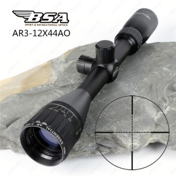 BSA ライフルスコープ　essential AR 312X44A0 Tactical BSA Essential AR 3-12X44 AO Mil-dot Rifle Scopes