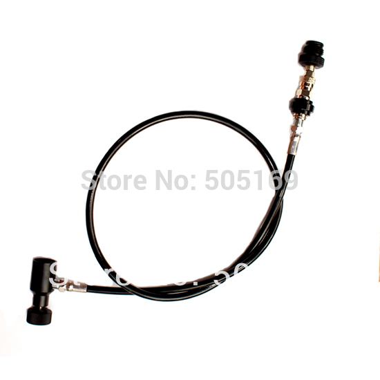 Details about   4500psi Remote Air Line Hose Line Slide Check Quickly Disconnect Paintball PCP 