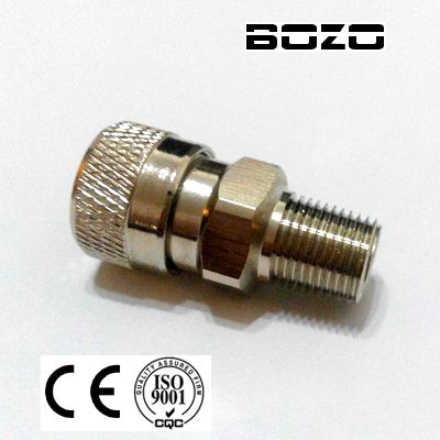 PCP 1/8 NPT Female to 1/8 BSPP Female Connector Paintball Filling Connector 
