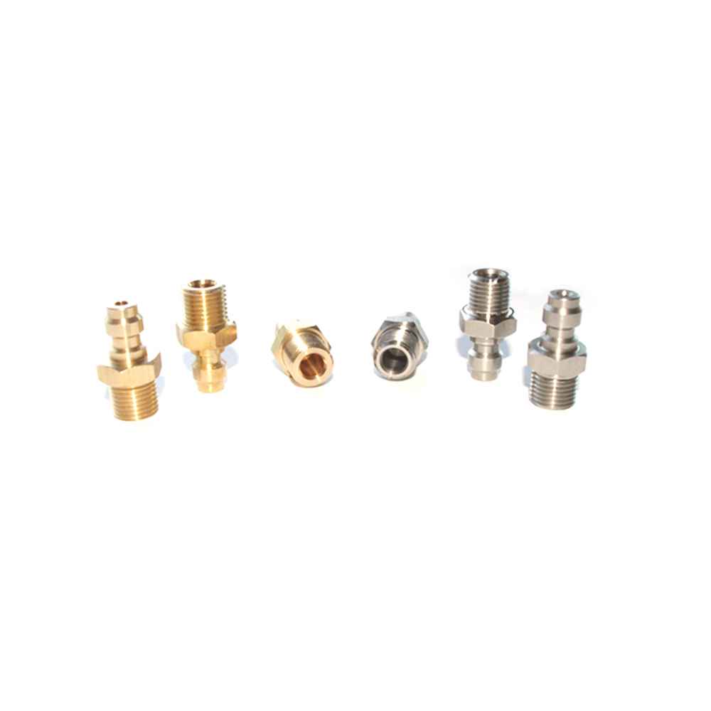thumbnail image 2 of PCP 8Mm Male Quick Connector One-Way Foster Stainless Steel 2 of 14