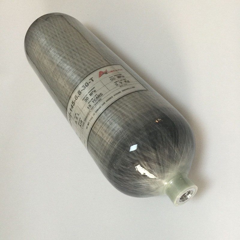 PCP Cylinder 6.8L 4500psi Carbon Fiber