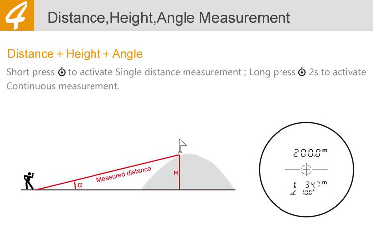 Mileseey PF03 600M Laser Rangefinder Mileseey PF03 600M Laser Rangefinder