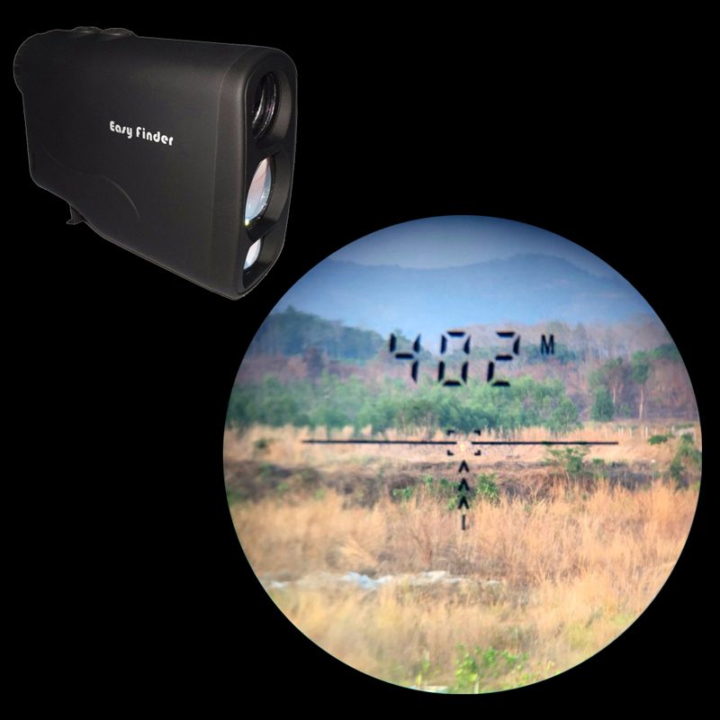 Night vision waterproof 600m laser rangefinder