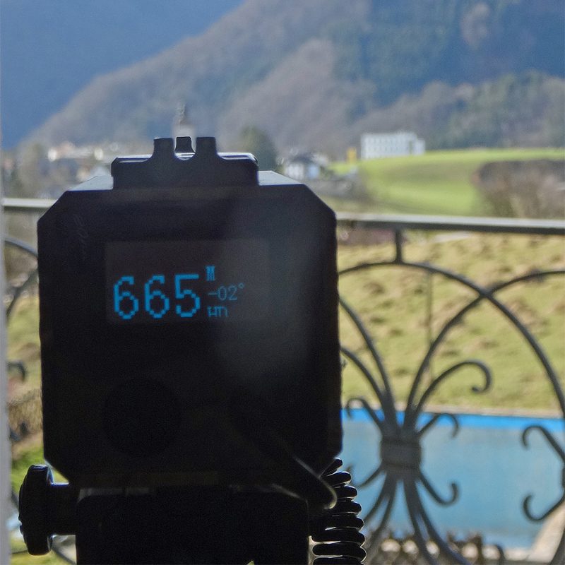 Adjustable laser alignment base riflescope rangefinder 700m Laser rangefinder