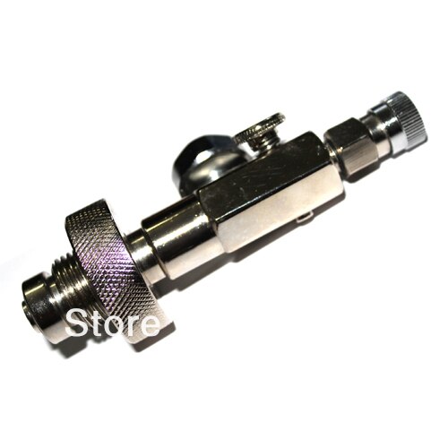 Paintball PCP shooting HPA & Scuba Air Fill Station Adapter HPA DIN Valve with 10'' Stainless