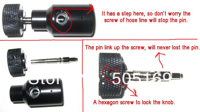 PCP shooting Universal fill adapter