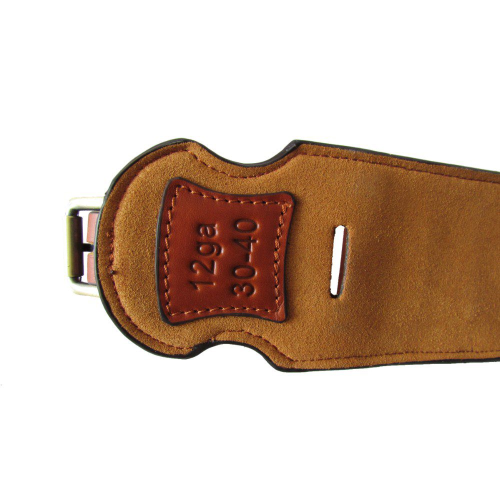 Hunting Gun Accessories Brown Real Leather Shotgun Shell Holder