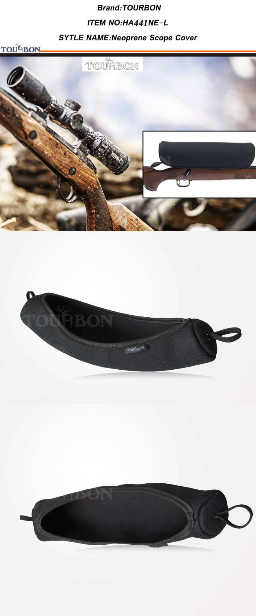 Rifle Scope Elastic Neoprene Guard