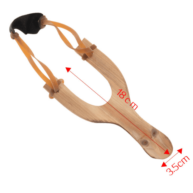 Wood Handle SlingShot Toy