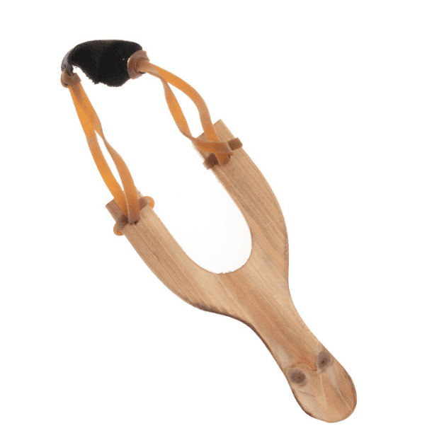 Wood Handle SlingShot Toy