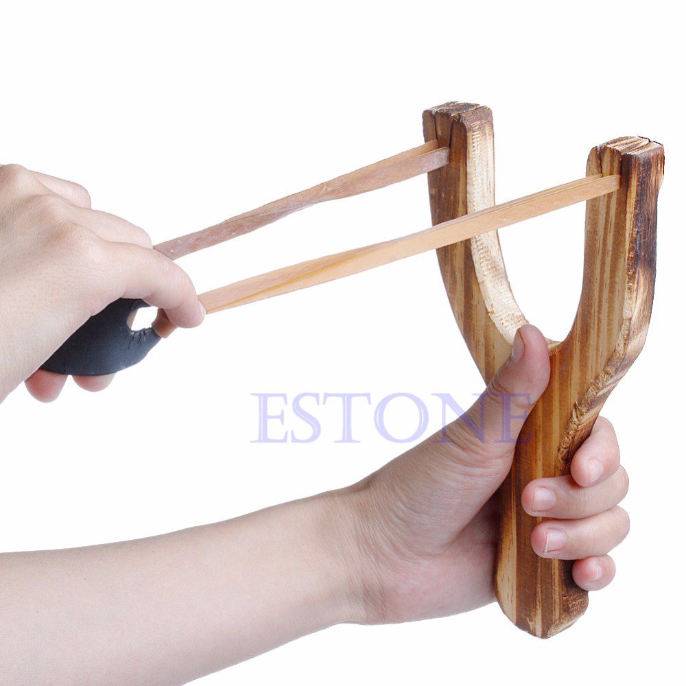 Slingshot Traditional Toy Wooden Sling Shot