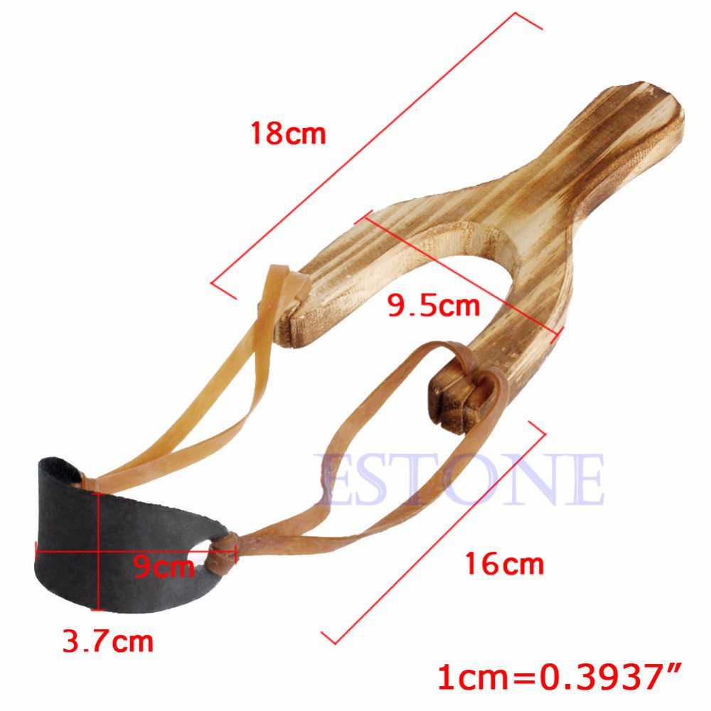 Slingshot Traditional Toy Wooden Sling Shot