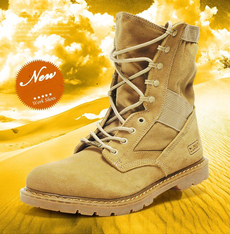 Men Hunting Genuine Leather boots