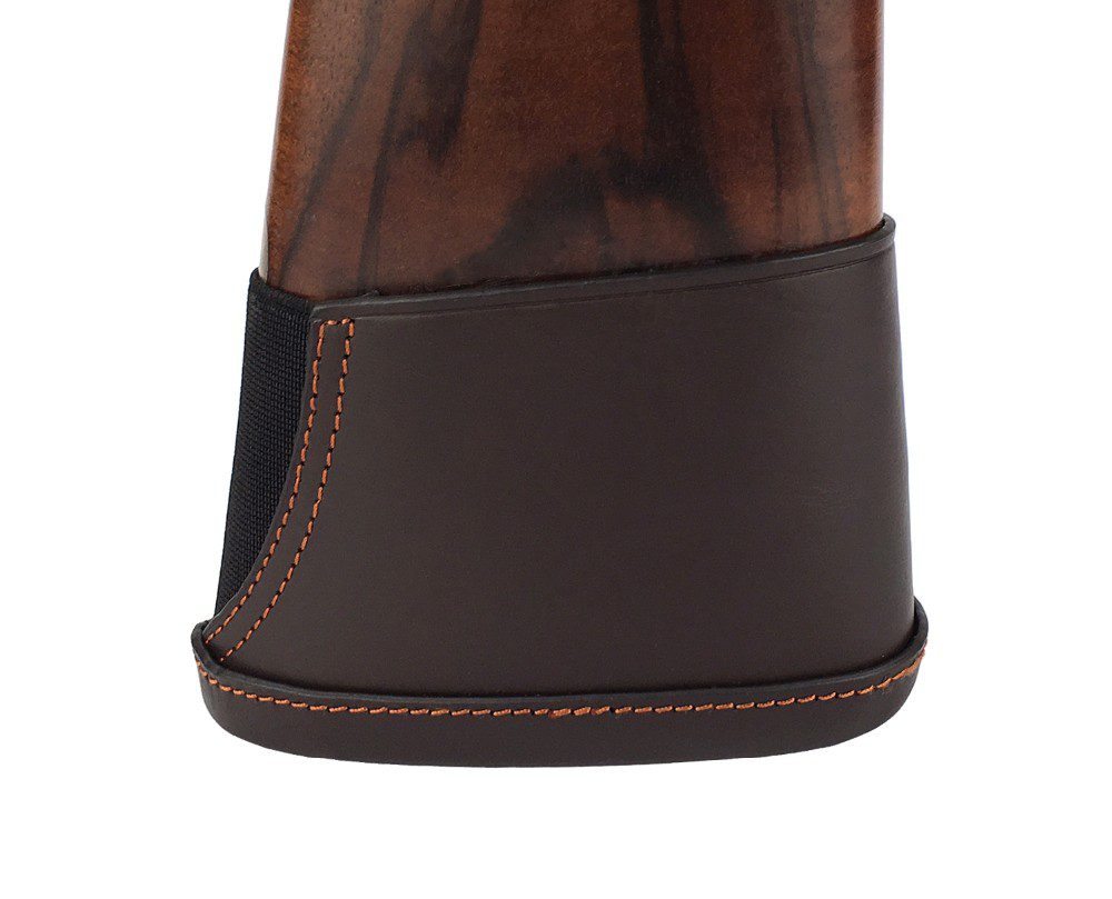Shotgun Buttstock Rifle Extension Leather Slip-on Recoil Pad Gun