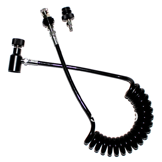 PCP Paintball marker Coil Remote Hose Thick line 2.5