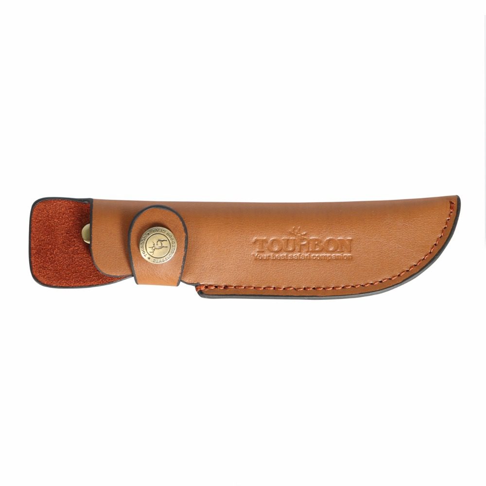 Knife Scabbard Classic Design Sheath Brown Leather