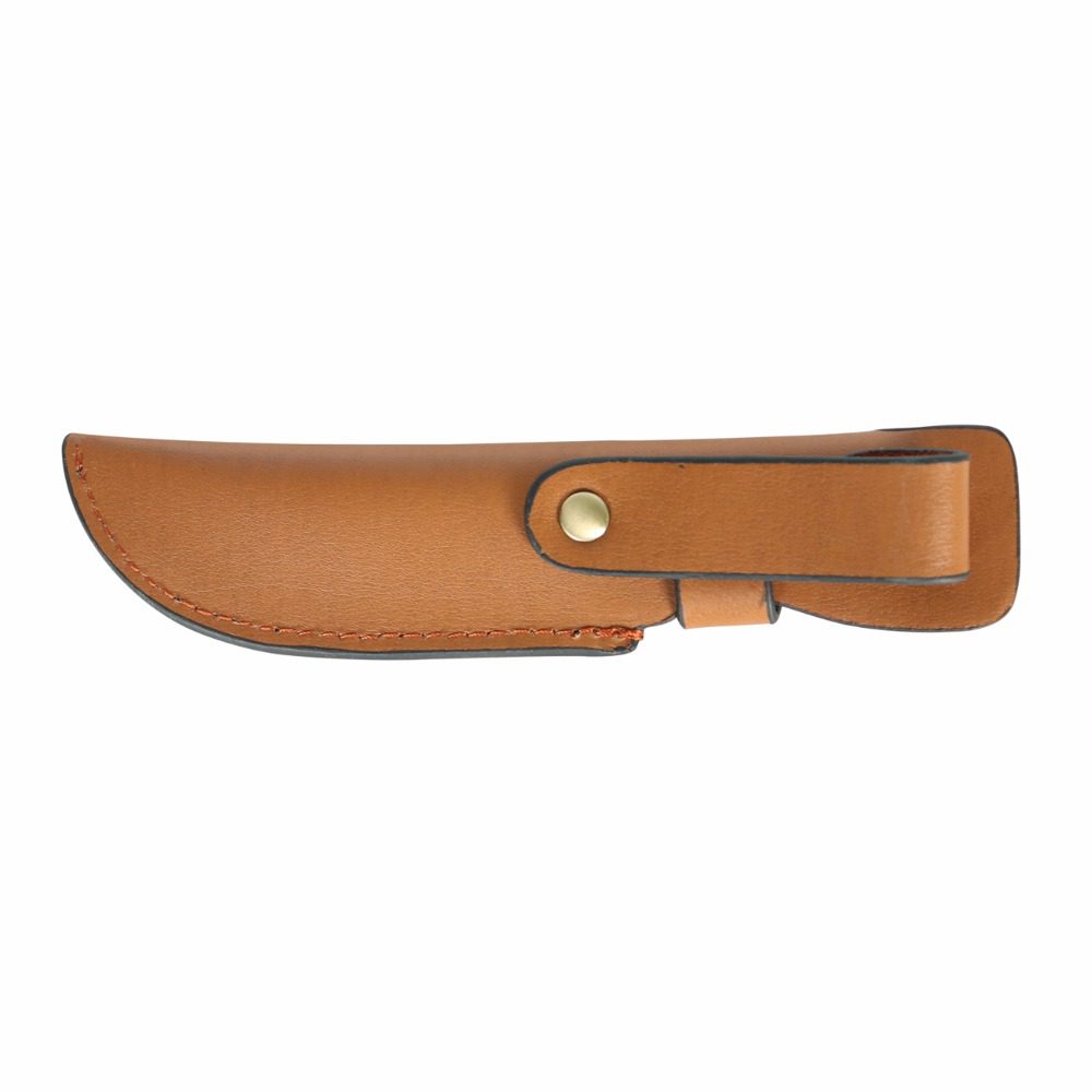 Knife Scabbard Classic Design Sheath Brown Leather