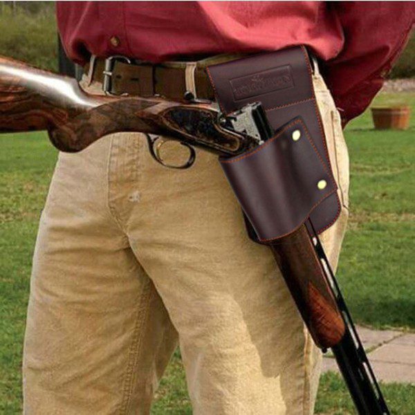 Hunting Accessories Gun Waist Leather Holder