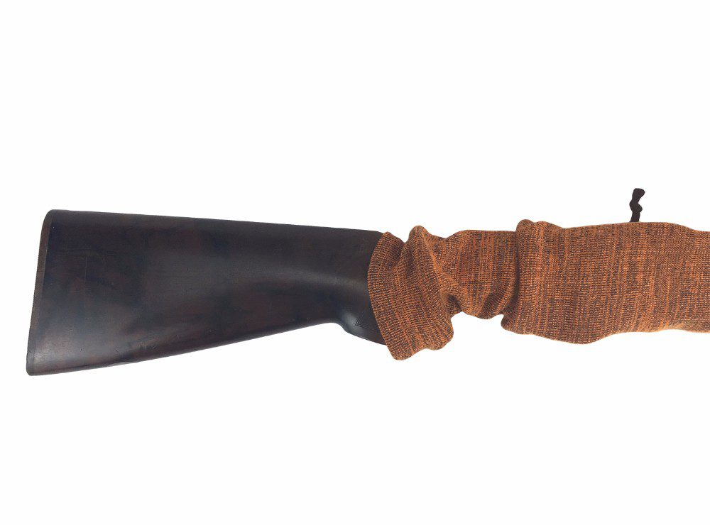 Tourbon Silicone Treated Tactical Rifle Knit Fabric Socks Firearm Gun Protector Shotgun Cover for Shooting Hunting 128CM