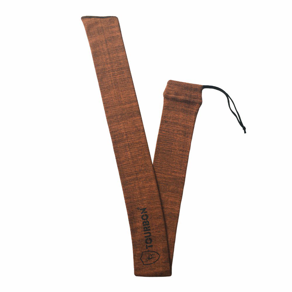 Tourbon Silicone Treated Tactical Rifle Knit Fabric Socks Firearm Gun Protector Shotgun Cover for Shooting Hunting 128CM