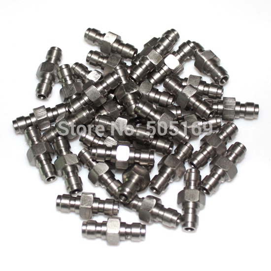 Paintball AirGun PCP Both End Male Quick Disconnect Adaptor