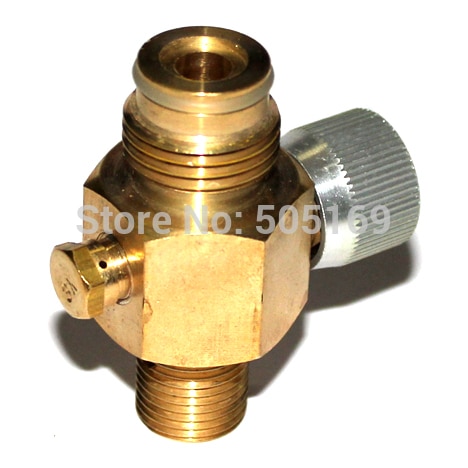 1/4 Turn CO2 Tank On/Off Pin Valve