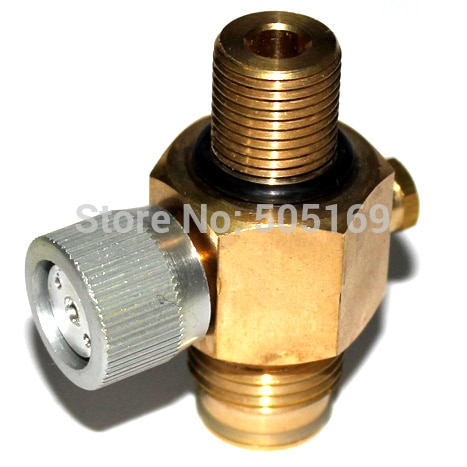 1/4 Turn CO2 Tank On/Off Pin Valve