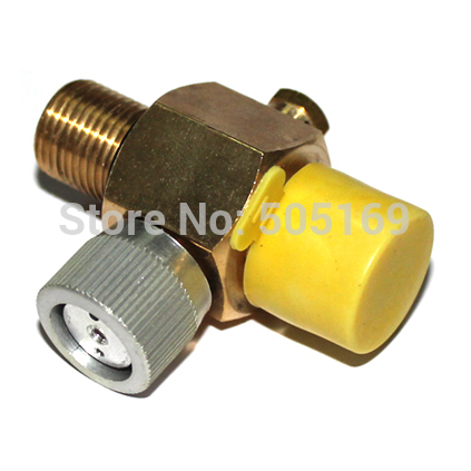 1/4 Turn CO2 Tank On/Off Pin Valve