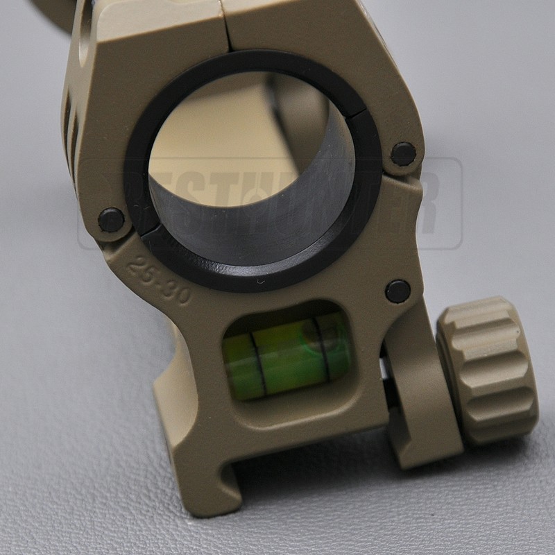 Double Ring Bubble Level 30mm Rifle Scopes Mount