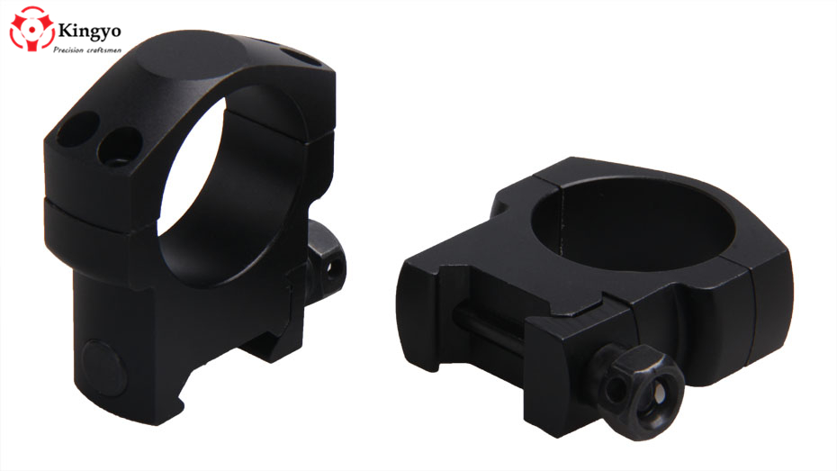 30mm Ring Low Weaver Mounts Flat Head mounting