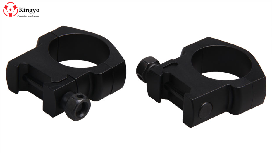 30mm Ring Low Weaver Mounts Flat Head mounting