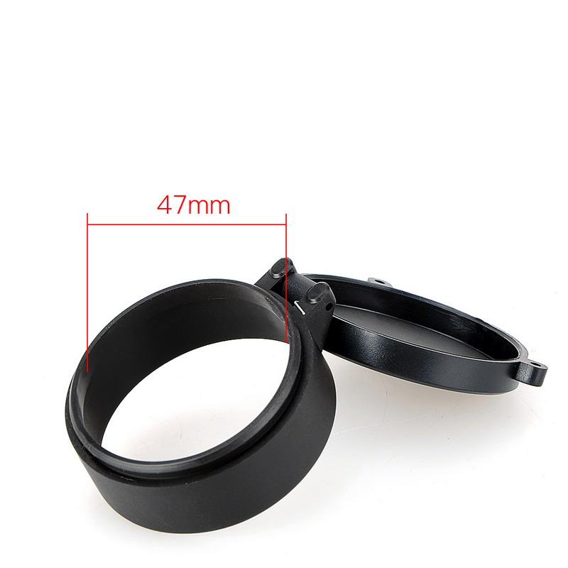 45-64mm Rifle Scope Mount Open Lens Cover Cap