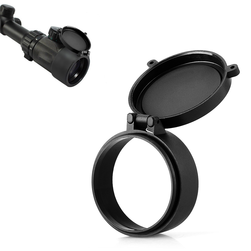 45-64mm Rifle Scope Mount Open Lens Cover Cap
