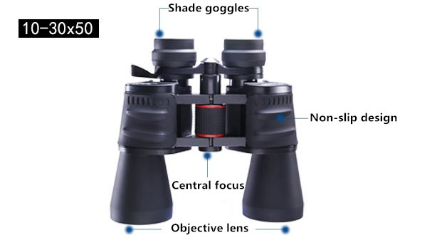 10-30X50 power zoom Binoculars telescope 10-30X50 power zoom Binoculars telescope