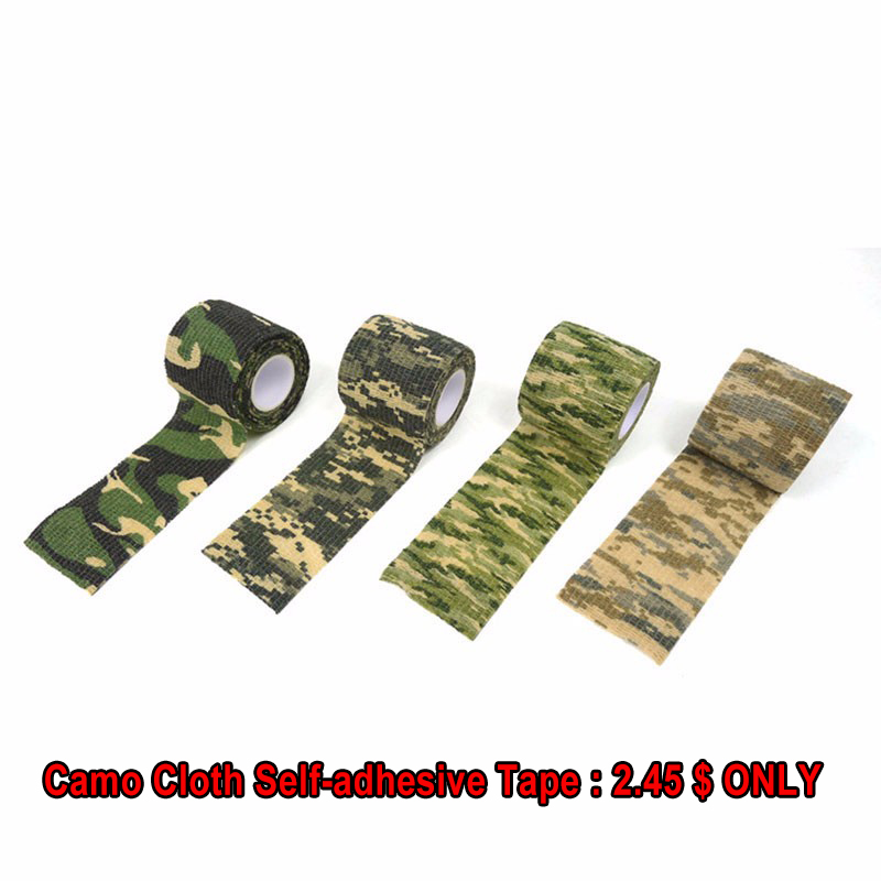10m Waterproof Dead Leaves Camo Duct Tape