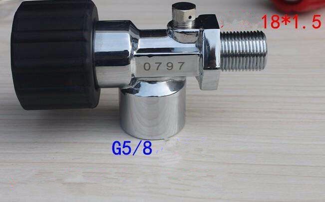 M18*1.5 Tank regulator 5/8 Stainless Steel Fill Nipple For PCP