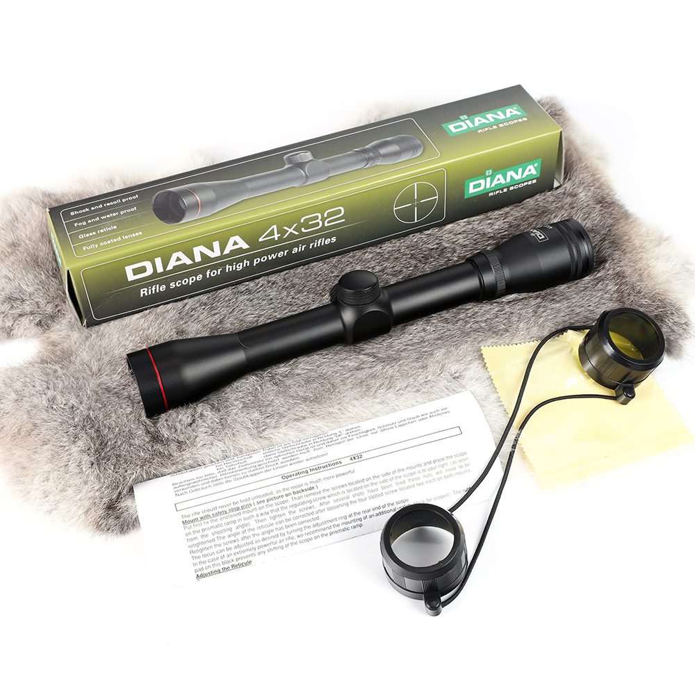 DIANA 4X32 Riflescope Double Crosshair Reticle