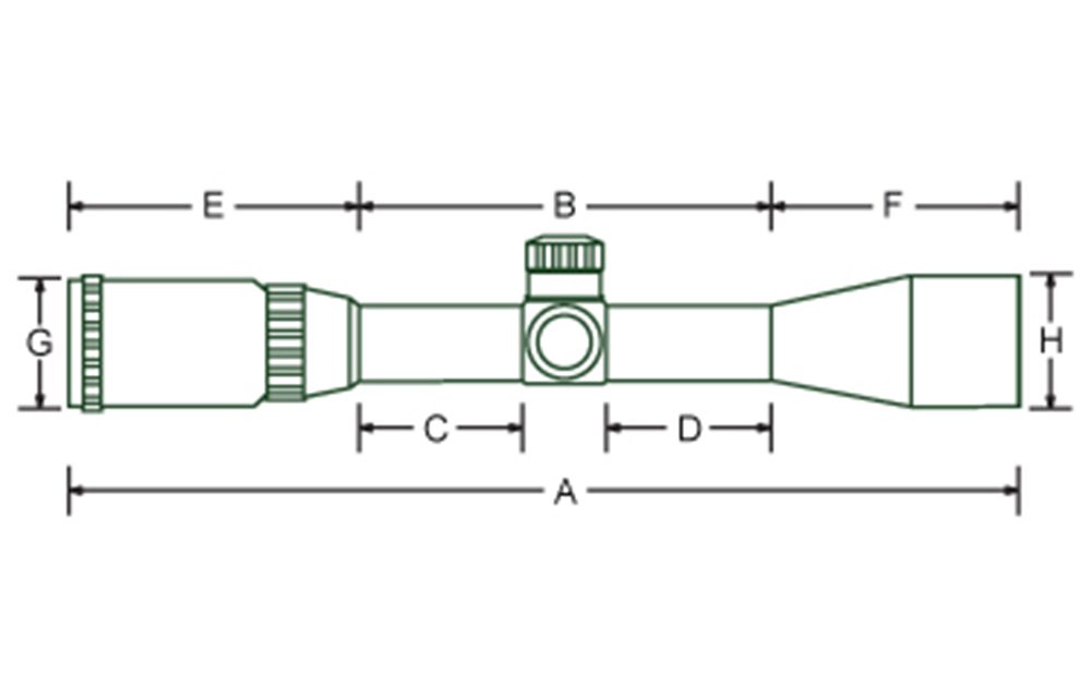 BSA TMD 4-14X44 Side Parallax Glass Etched Reticle Rifle Scopes