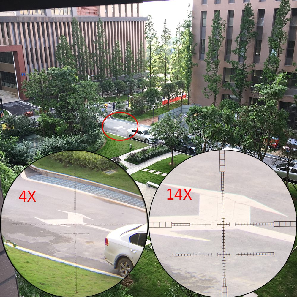 BSA TMD 4-14X44 Side Parallax Glass Etched Reticle Rifle Scopes