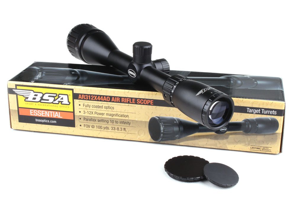 限定セール AR Essential BSA Tactical 3-12X44 Scopes Rifle Mil-dot AO トイガン