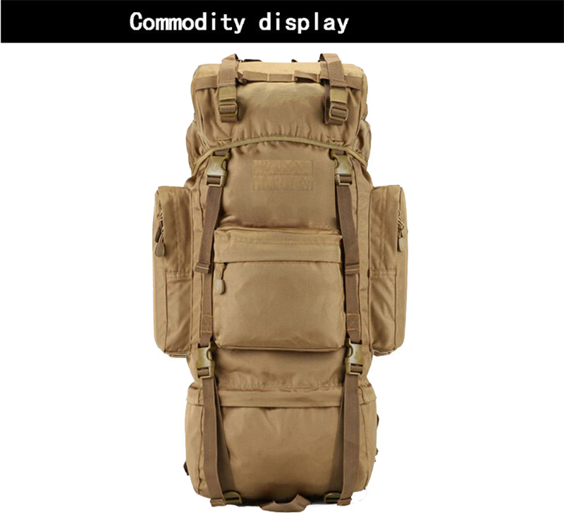 70L Big Capacity Outdoor Sports Bag Military 70L Big Capacity Outdoor Sports Bag Military