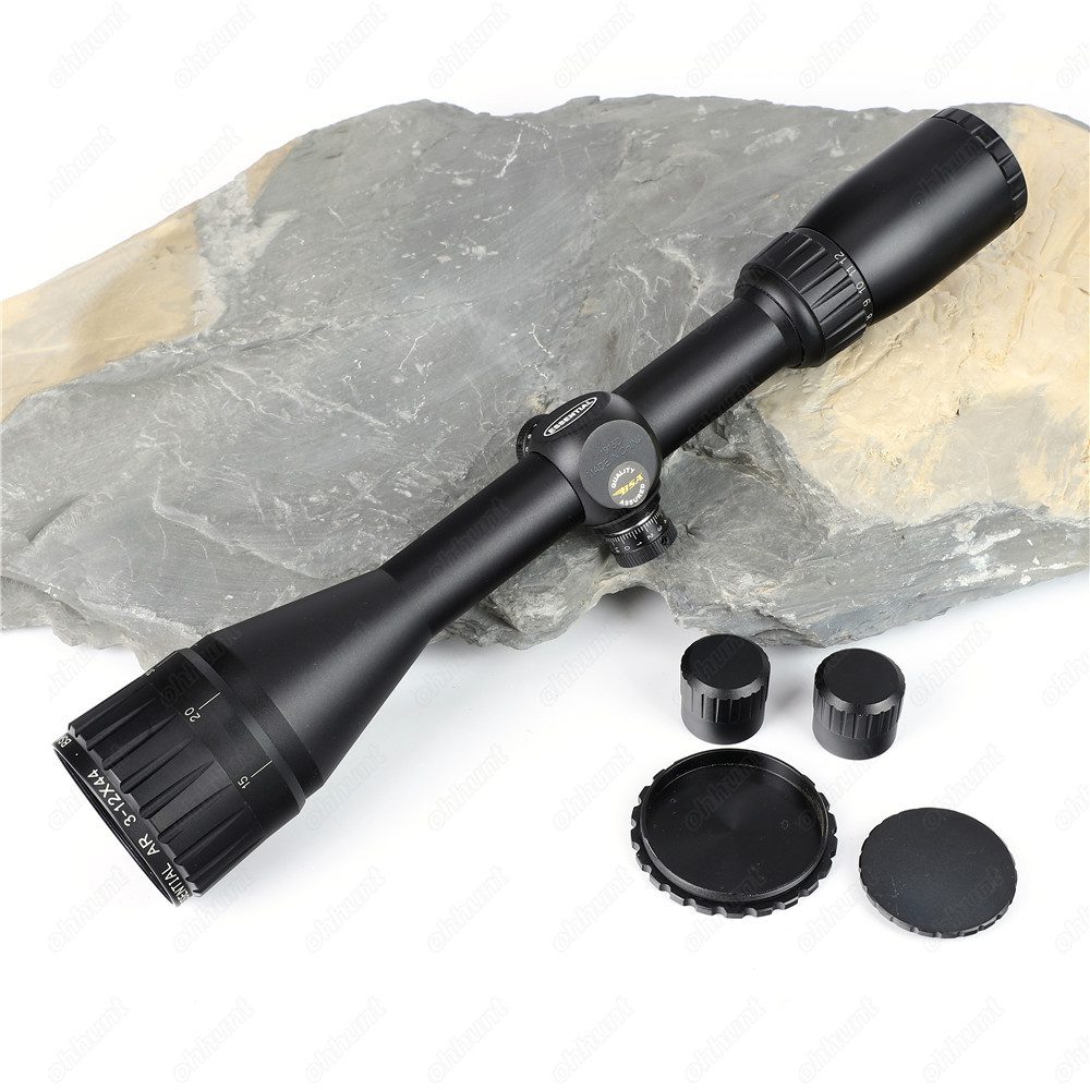 BSA Essential AR 3-12x44 AO Riflescopes Mil Dot Reticle