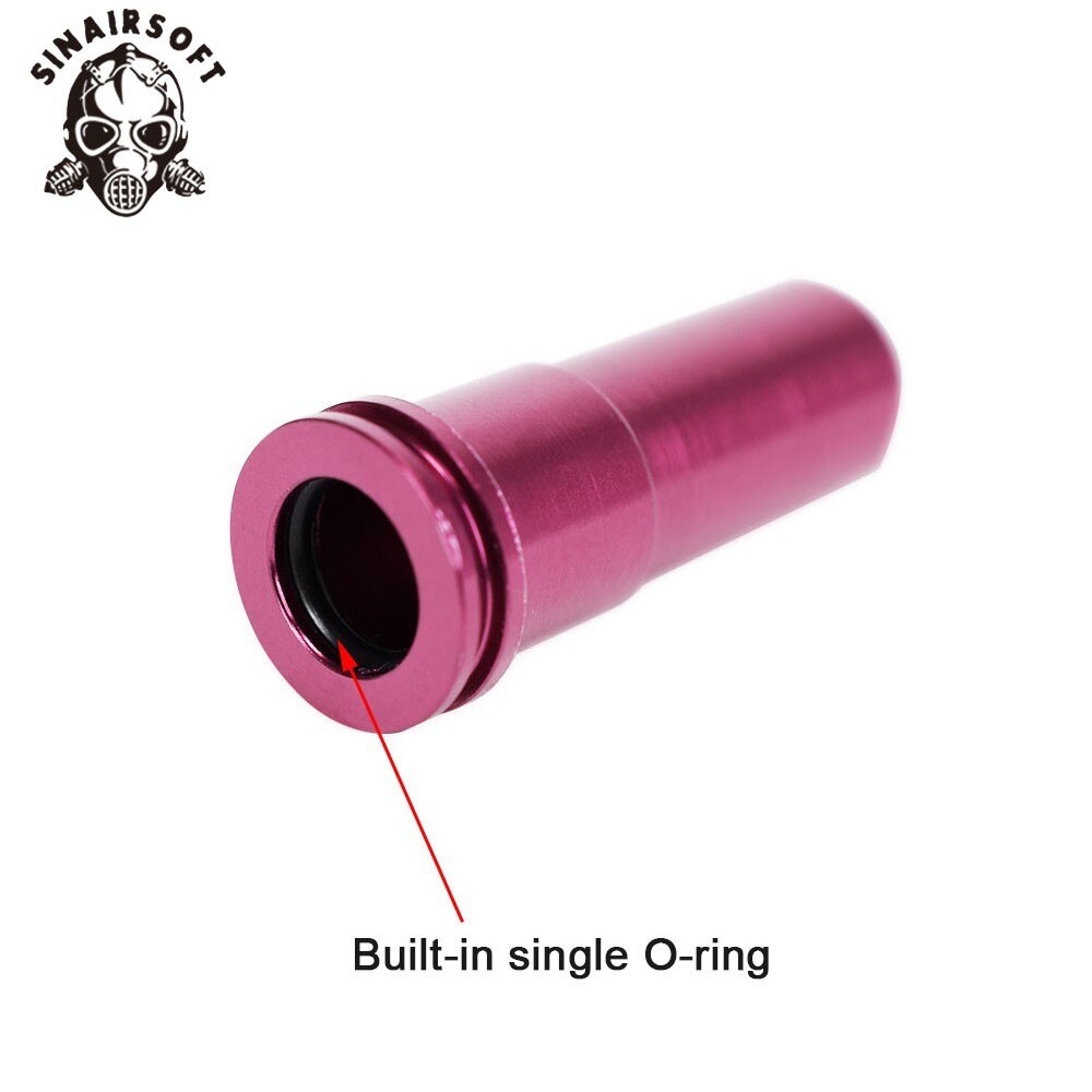 Aluminum O-ring Air Super Seal Nozzle For M4 G36 M14 AK MP5 Series