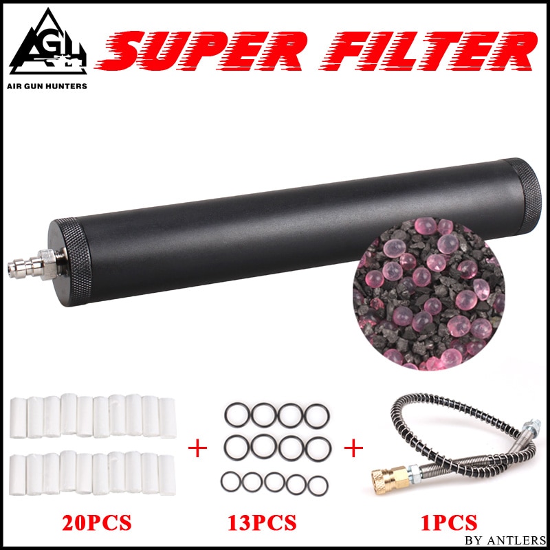 High Pressure PCP Air Filter Oil Water Separator Compressor 300bar 4500psi 30Mpa 