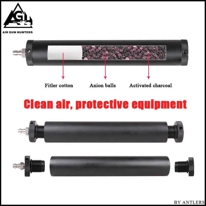 Pcp air filter Oil-water Separator For Air Pump High Pressure compressor 300bar 