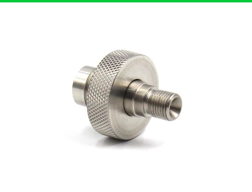 Standard DIN To Male Pipe Thread Adapter Hand Wheel 1/4bspp or 9/16-18 UNF Male Stem