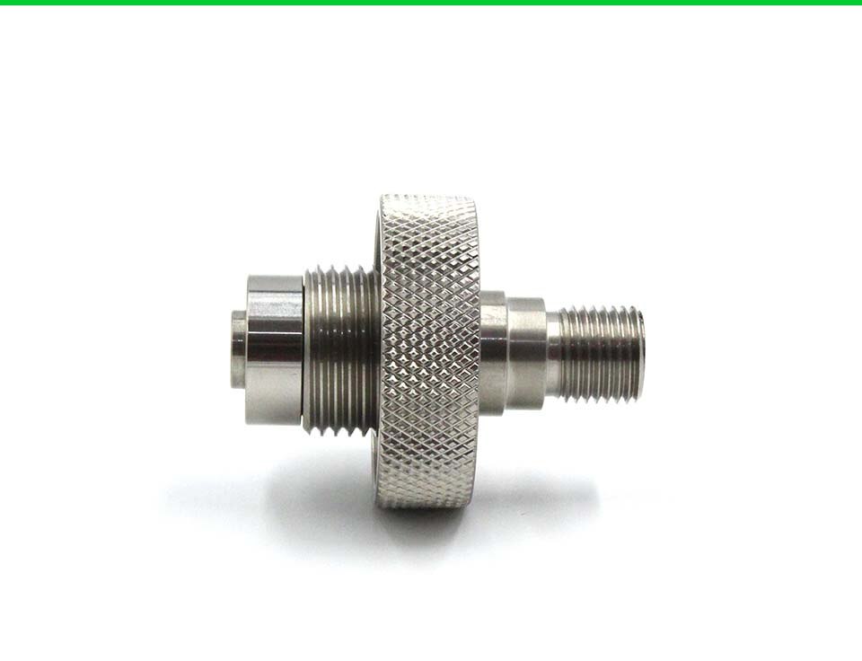 Standard DIN To Male Pipe Thread Adapter Hand Wheel 1/4bspp or 9/16-18 UNF Male Stem