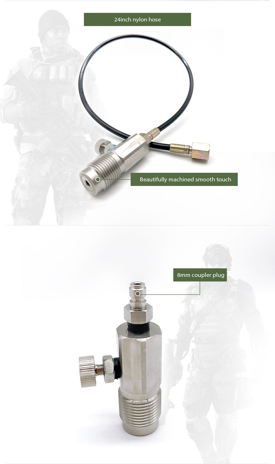 PCP Air Fill Station 300Bar DIN Adapter Scuba Diving DNS001